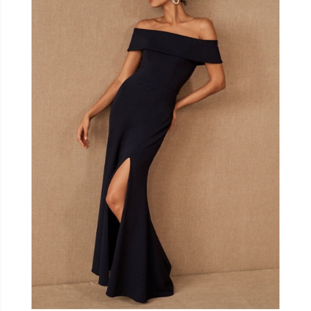 BHLDN off the should dress